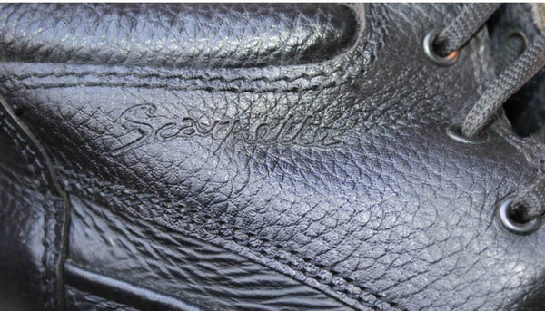 Bottine Cuir Noir Luftpolster – Taille 40 – Occasion Bon état Made in Portugal