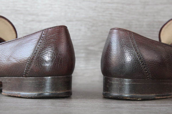 Mocassins Tanino Crisci en Cuir Véritable - Taille 41 EU – Luxe Italien à vos Pieds