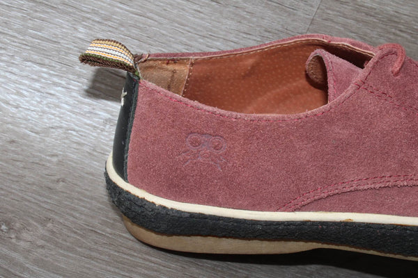 Sneaker Basse Vintage Cuir Velours – Taille 38 Unisexe – Occasion très bon état