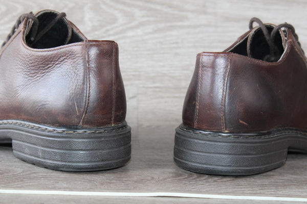 Chaussure Derby Cuir marron Salamander – Taille 41 – Made in France