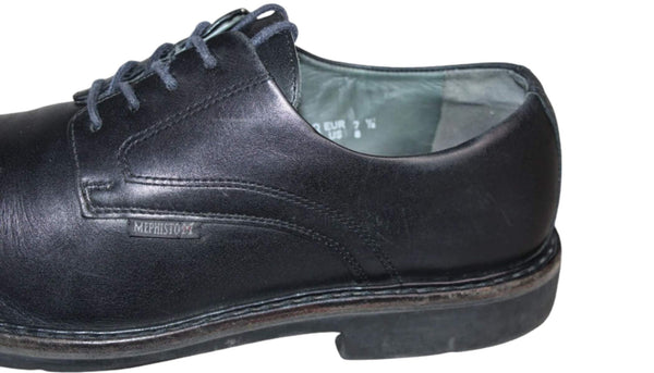 Mephisto Chaussure Derby Cuir Noir – Taille 41,5 – Occasion Très Bon état