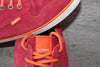 Sneaker Basse Cuir Velours Rouge – Taille 40 – Occasion très bon état