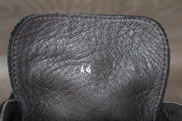 Desert Boots Cuir Noir Eram - Taille 44 EU – Élégance et Confort au Quotidien