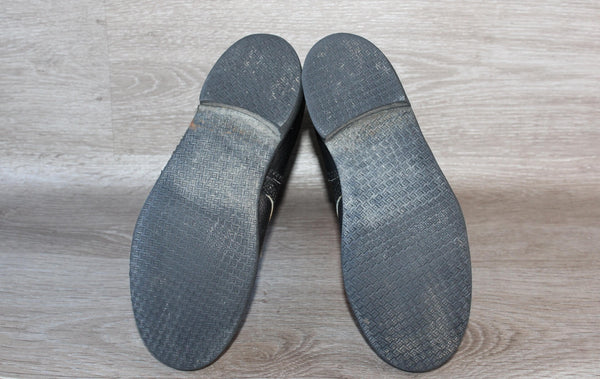 Chaussure Militaire Rangers Cuir Noir Tortora Marseille - Taille 39 Unisexe – Occasion très bon état Made in France