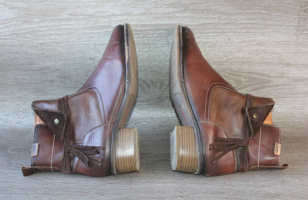 Bottines Pikolinos Daroca Cuir Marron – Taille 42 – TBE
