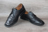 Chaussures Derby Hush Puppies en Cuir Noir - 41 EU – Élégance et Confort Haut de Gamme