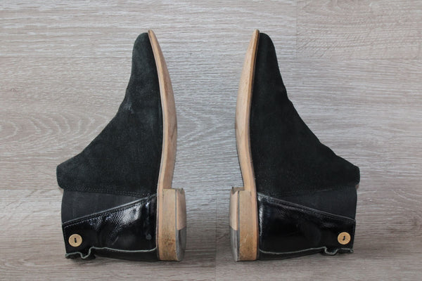 Chelsea Boot Daim Noir Faguo – Taille 40 Unisexe – Occasion Bon état