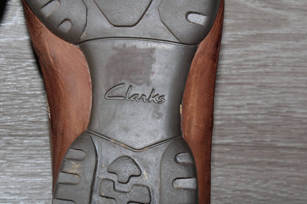 Chaussure Clarks vintage cuir marron - Pointure 44.5 – Très bon état