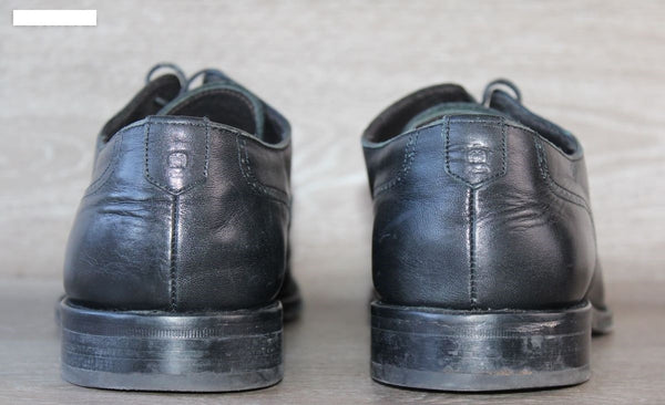 Massimo Dutti Chaussure Oxford Cuir Noir – Taille 44 – Occasion très bon état Made in Spain