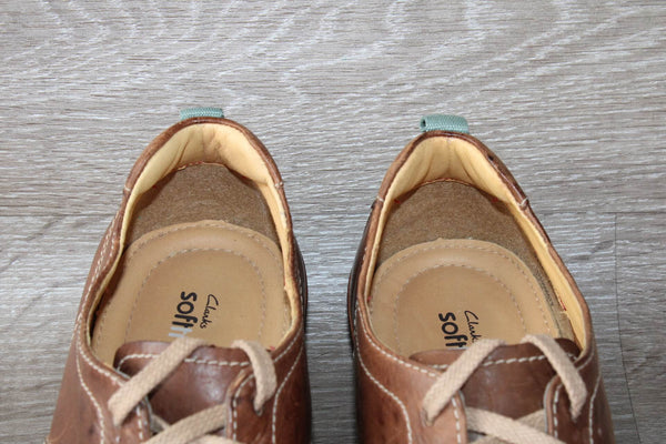 Chaussure Clarks vintage cuir marron - Pointure 44.5 – Très bon état