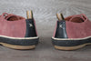 Sneaker Basse Vintage Cuir Velours – Taille 38 Unisexe – Occasion très bon état