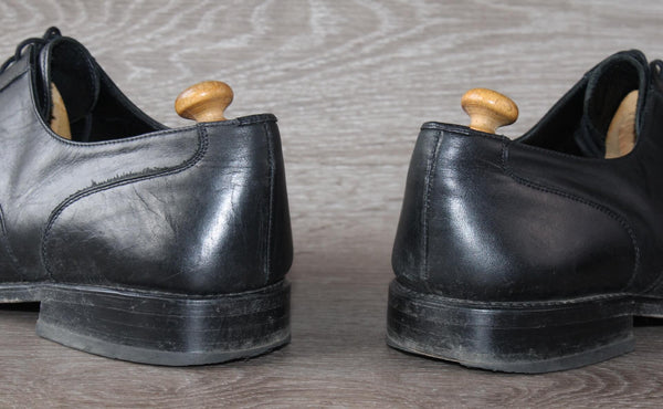 Chaussure Derby Cuir Noir Stanford - Taille 43 – Occasion Bon état Made in Portugal