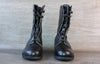Chaussure Militaire Rangers Cuir Noir Tortora Marseille - Taille 39 Unisexe – Occasion très bon état Made in France