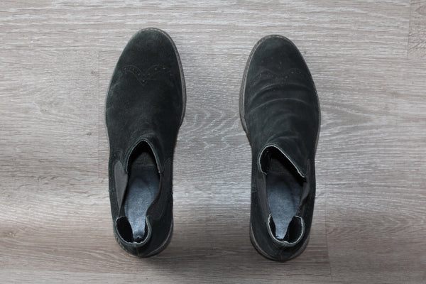 Chelsea Boot en Daim Noir – Taille 40 – Occasion Bon état