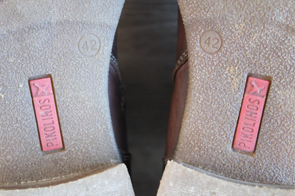 Bottines Pikolinos Daroca Cuir Marron – Taille 42 – TBE