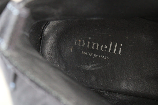 Desert Boot Minelli Daim Bleu Marine – Taille 42 – Occasion Bon état Made in Italy