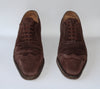 Chaussures Richelieu en Daim Marron Bowen – Taille 43 – Élégance Made in England