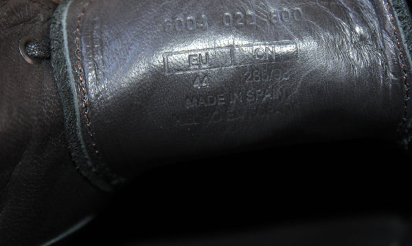 Massimo Dutti Chaussure Oxford Cuir Noir – Taille 44 – Occasion très bon état Made in Spain