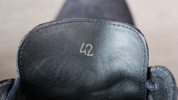 Desert Boot Minelli Daim Bleu Marine – Taille 42 – Occasion Bon état Made in Italy
