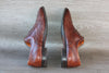 Santoni Richelieu Marron Cuir 44 – Luxe Italien à Prix Doux