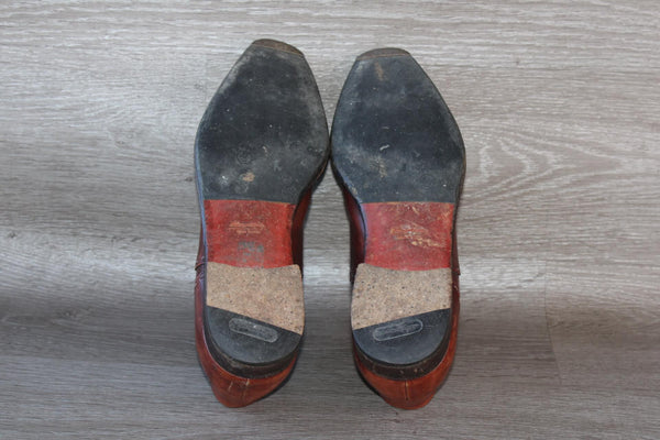 Santoni Richelieu Marron Cuir 44 – Luxe Italien à Prix Doux