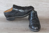 Chaussures Derby Lacoste Vintage cuir noir – Taille 42,5 Bon état