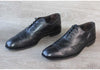Massimo Dutti Chaussure Oxford Cuir Noir – Taille 44 – Occasion très bon état Made in Spain