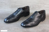Massimo Dutti Chaussure Oxford Cuir Noir – Taille 44 – Occasion très bon état Made in Spain