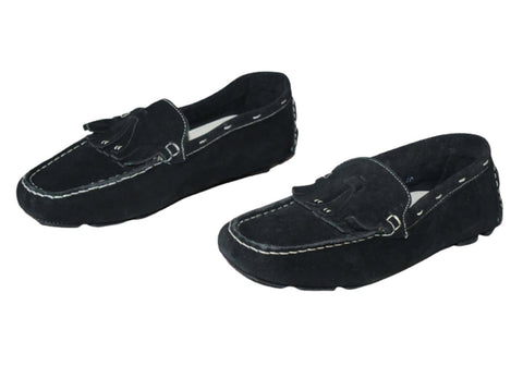 Minelli Chaussure Mocassin Velours Noir – Taille 40 – Occasion Très Bon état