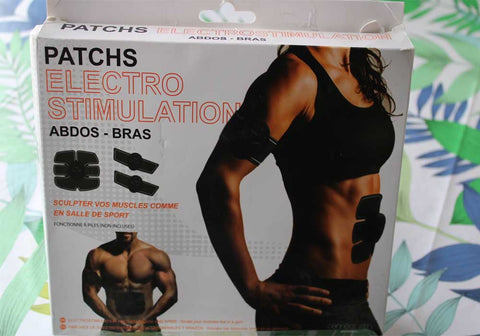 Patch Électrostimulation Musculaire EMS Sans Fil – Abdos & Bras