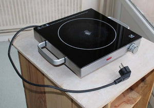 Plaque de Cuisson Vitrocéramique Kalorik 2000W – Économique & Polyvalente