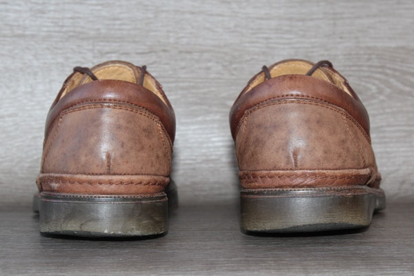 Bally Hermit Chaussure Vintage Cuir Marron – Taille 39,5 – Occasion Très Bon état Made in Italy - julfripes