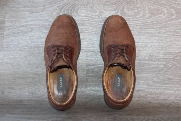 Bally Hermit Chaussure Vintage Cuir Marron – Taille 39,5 – Occasion Très Bon état Made in Italy - julfripes