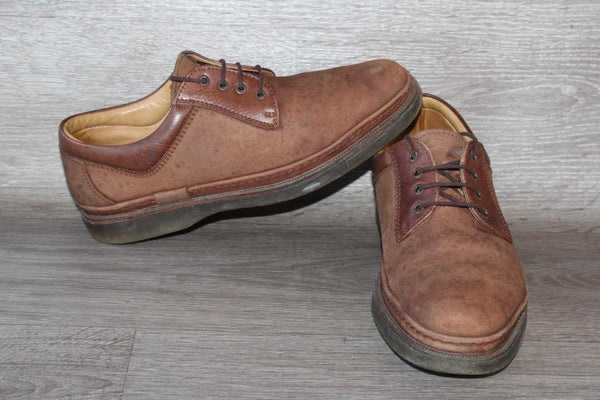 Bally Hermit Chaussure Vintage Cuir Marron – Taille 39,5 – Occasion Très Bon état Made in Italy - julfripes