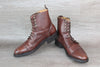 Bexley Enfield Derby Boots Cuir Marron – Taille 44 – Occasion très bon état - julfripes