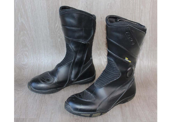 Botte de Moto Imperméable Cuir Noir Axo – Taille 41 – Occasion Bon état - julfripes