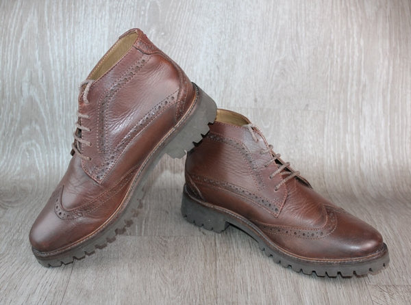 Bottine Cuir Marron Hush Puppies – Taille 40 – Occasion très bon état - julfripes