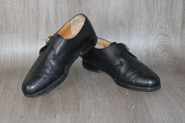 Chaussure à Boucles Cuir Noir - Taille 41 – Occasion Très Bon état - julfripes