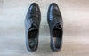 Chaussure de Luxe Cuir Noir Heschung - Taille 41,5 Eu – Occasion Bon état Made in France - julfripes