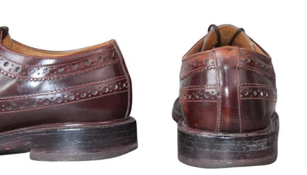 Chaussure de Luxe Sheldon en Cuir Marron - Taille 40 | Made in England - julfripes