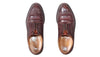 Chaussure de Luxe Sheldon en Cuir Marron - Taille 40 | Made in England - julfripes
