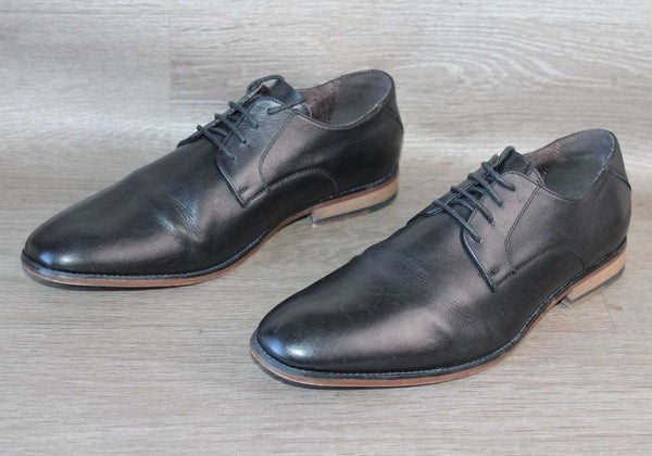 Chaussure de Ville Derby Cuir Noir Eram – Taille 42 – Occasion Très Bon état - julfripes