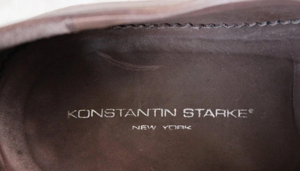 Chaussure Derby Cuir Marron Konstantin Starke – Taille 42,5 – Occasion Made in USA - julfripes