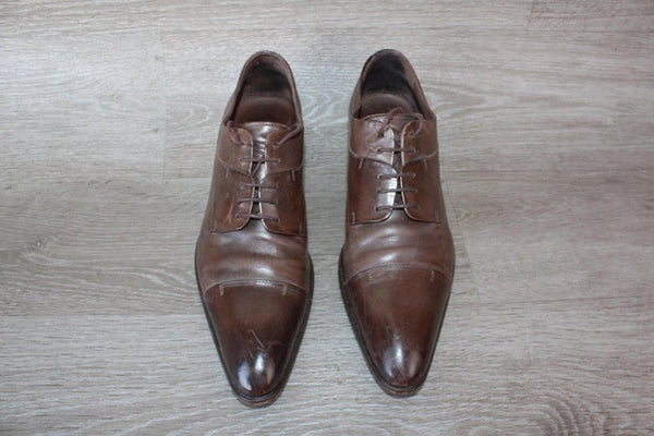 Chaussure Derby Cuir Marron Konstantin Starke – Taille 42,5 – Occasion Made in USA - julfripes