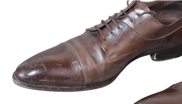 Chaussure Derby Cuir Marron Konstantin Starke – Taille 42,5 – Occasion Made in USA - julfripes