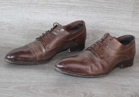 Chaussure Derby Cuir Marron Konstantin Starke – Taille 42,5 – Occasion Made in USA - julfripes