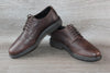 Chaussure Derby Cuir Marron Salamander – Taille 41 – Occasion très bon état Made in France - julfripes