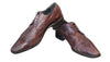 Chaussure Derby Cuir Marron San Marina – Taille 40 – Occasion très bon état Made in Portugal - julfripes