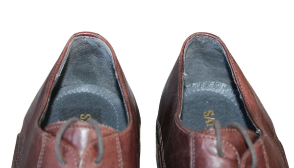 Chaussure Derby Cuir Marron San Marina – Taille 40 – Occasion très bon état Made in Portugal - julfripes