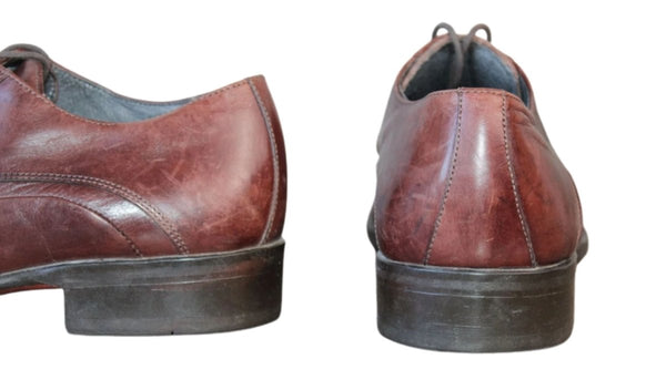 Chaussure Derby Cuir Marron San Marina – Taille 40 – Occasion très bon état Made in Portugal - julfripes
